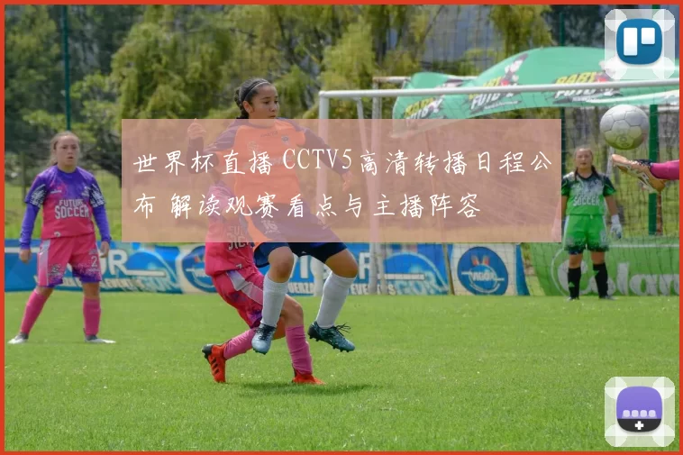 世界杯直播 CCTV5高清转播日程公布 解读观赛看点与主播阵容