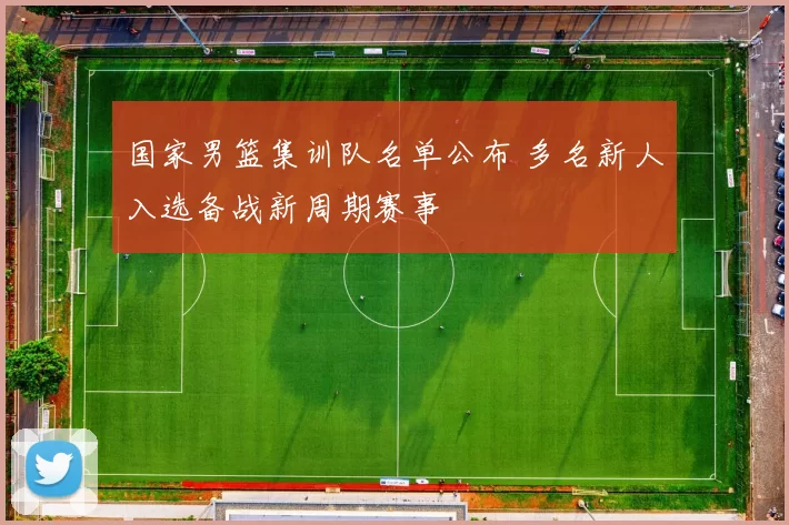 国家男篮集训队名单公布 多名新人入选备战新周期赛事