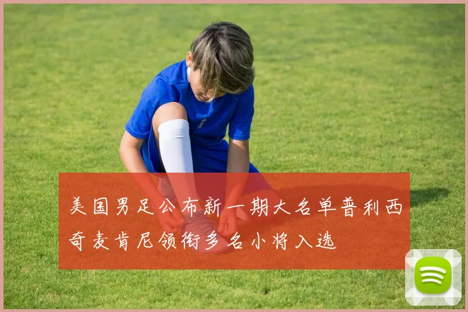 美国男足公布新一期大名单普利西奇麦肯尼领衔多名小将入选